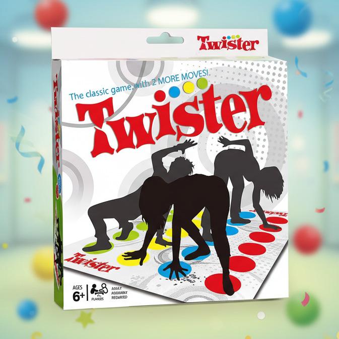 Classical Twister Board Activity Game For Kids