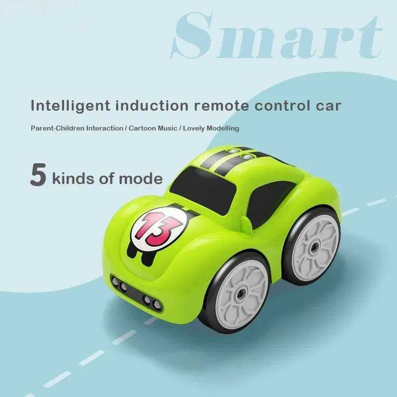 Mini Remote & Induction Car – Smart RC Racing Toy for Kids (CX-001)