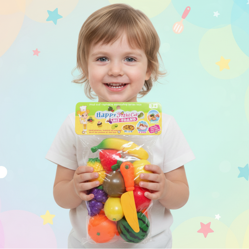 Fruit Cutting Play Toy Set for Kids (180A4)