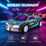 Spray Remote Control Car with Smoke Effect & LED Lights (6507CH)