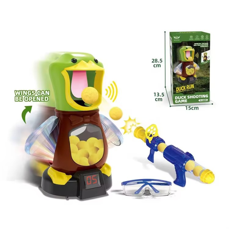 Hungry Duck Target Play Shooting Game Toy with Accessories (MG4025)