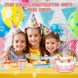 Cake Automatic Bubble Machine Toy with LED Light & Music for Kids (578)