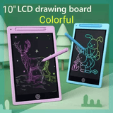 10" LCD Writing Tablet Multicolor Screen Writing Erasable Writing Board (1001C)
