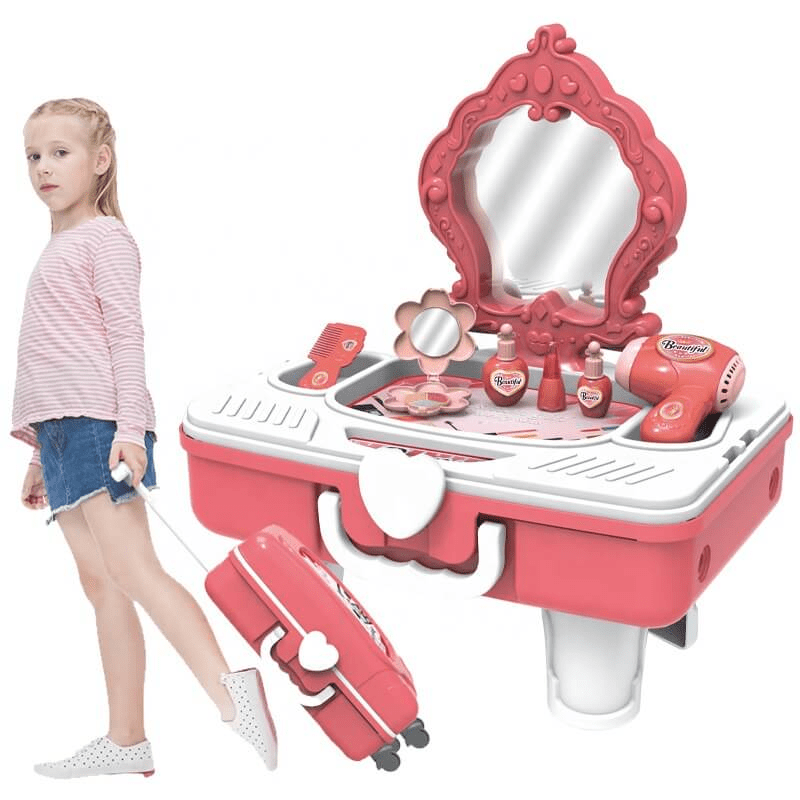 2 in 1 Draw-Bar Box Dressing Table Toys (6610-1)