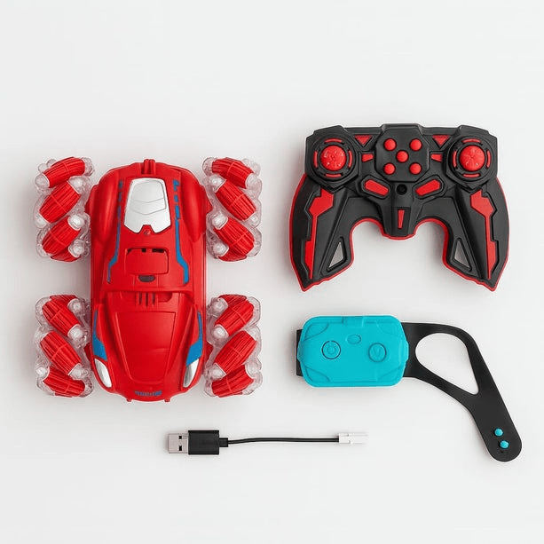 RC Stunt Car with Gesture Sensor – Rechargeable Remote Control Car in Pakistan - Toynix