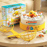Light-Up Popping Duck Bounce & Catch Toy with Sound