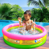 5 FT - Intex Rainbow Swimming Pool For Kids (57422)