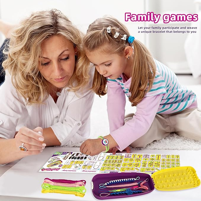 DIY Friendship Bracelet Kit for Kids 144 pcs (33-1098)
