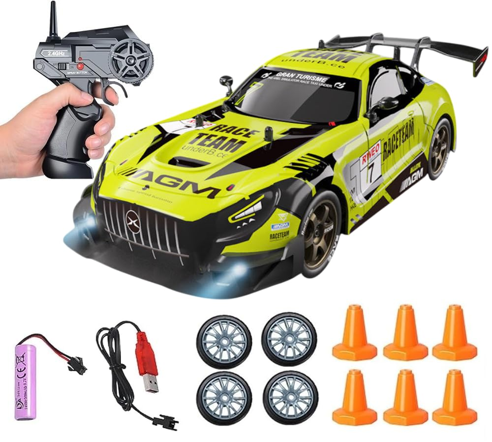 Mercedes-AMG GT3 Evo High Speed 4WD RC Drift Car (SQ2335-066A)
