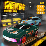 Lighting Mini Desktop Drift RC Car 1/64 Scale 4WD