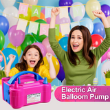 Electric Air Balloon Pump Set