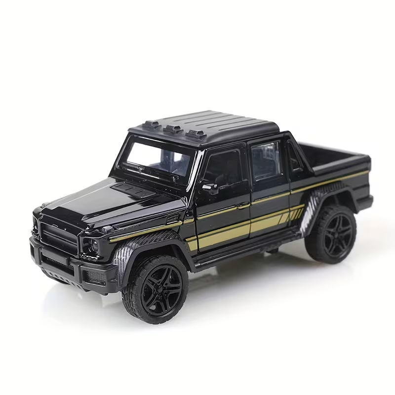 Pull-Back Luxury Metal 1:32 Scale Die-Cast Trucks (Random Colors)