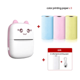 Pocket Inkless Mini Printer - Thermal Portable Bluetooth Wireless Mini Printer (C9)