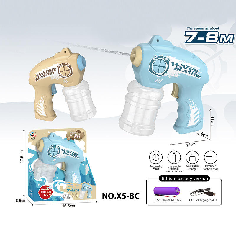Kids Shooting High-Range Water Electric Gun (X5-BC)