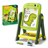 Kids Dual-Sided Magnetic Art Easel Drawing Board with Accessories (050-65)