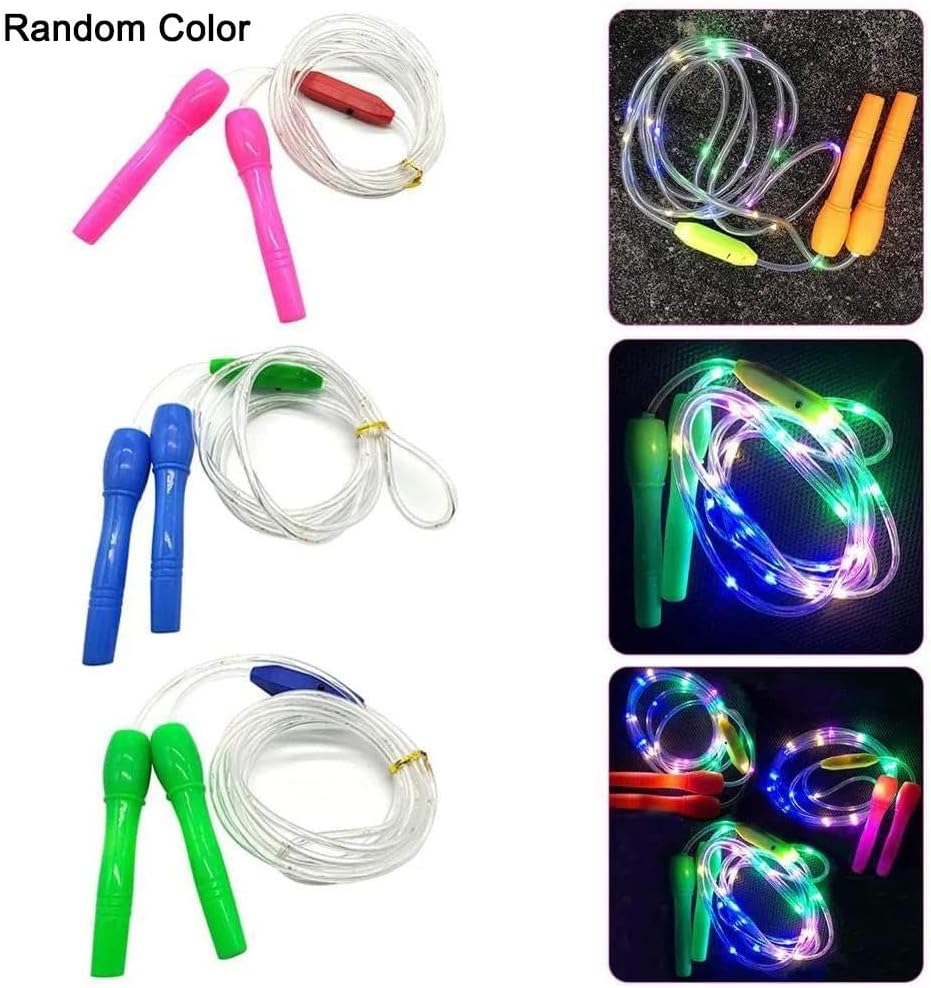 LED Light Up Jump Rope for Kids and Adults (Random Color | 23270)