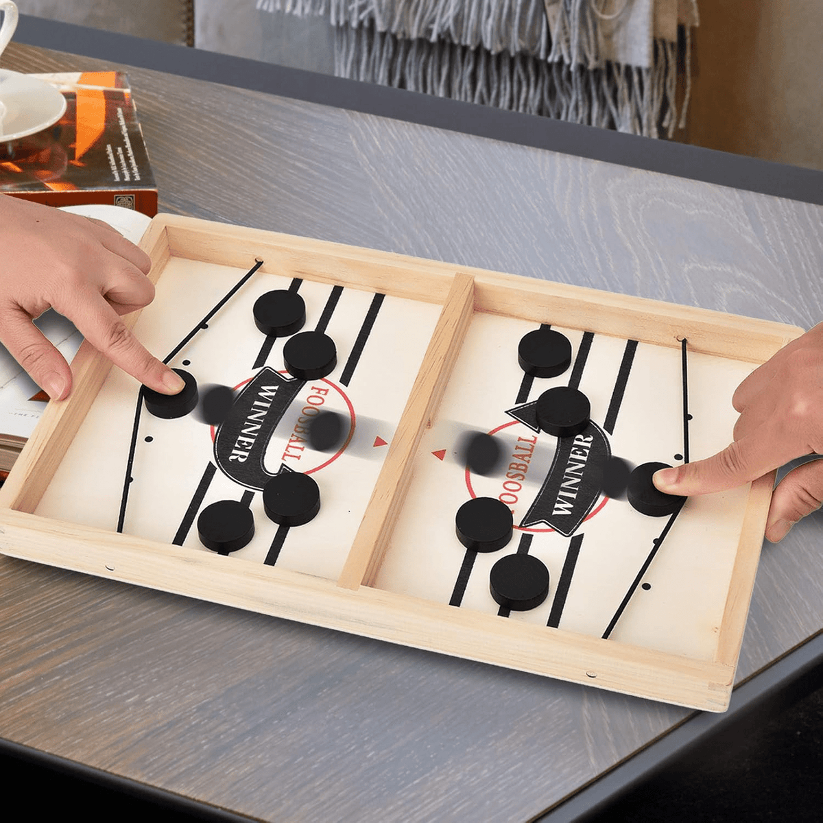 Fast Sling Pucket Game For Family & Kids
