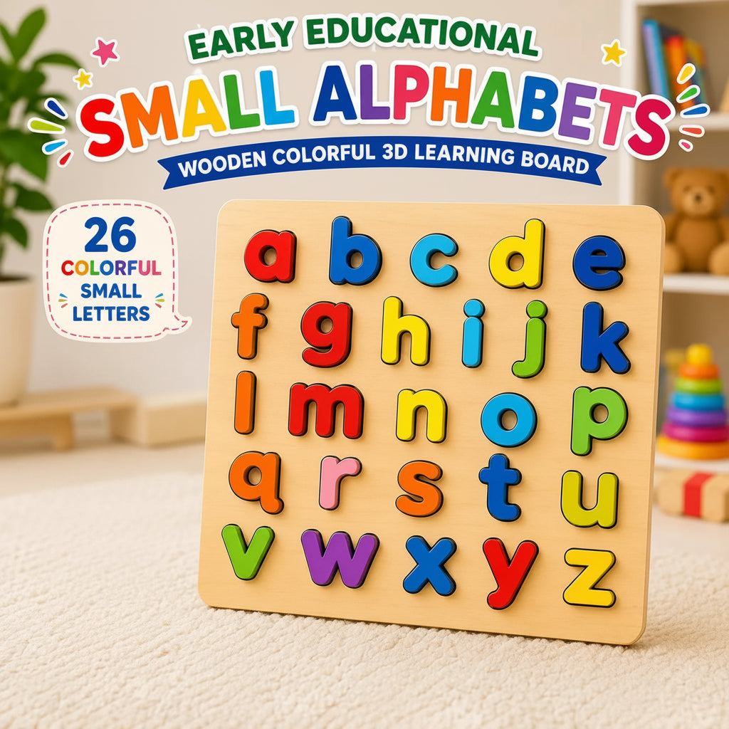 Early Educational Wooden Colorful 3D Learning Board (XY-5624)