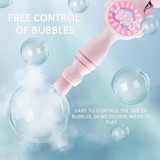 Magic Fog Bubble Wand – Colorful Smoke Bubble Machine Toy for Kids 991-B-1