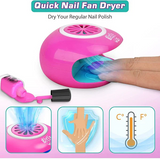 Beauty Nail Polish Kit With Dryer for Kids (MYQ-F01)