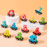 Wooden Digital Number Train Toy Set