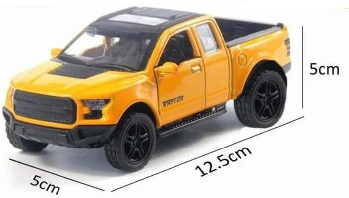 Pull-Back Luxury Metal 1:32 Scale Die-Cast Trucks (Random Colors)