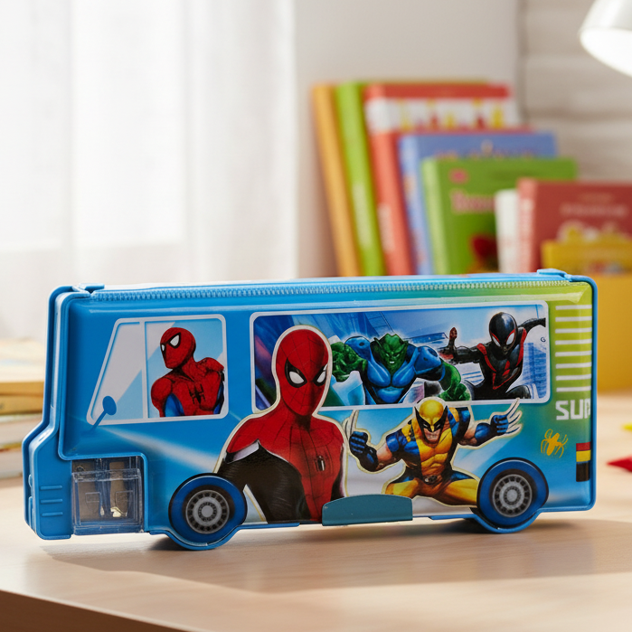 MultiFunctional Magnetic Pencil Box For Kids (JH-990)