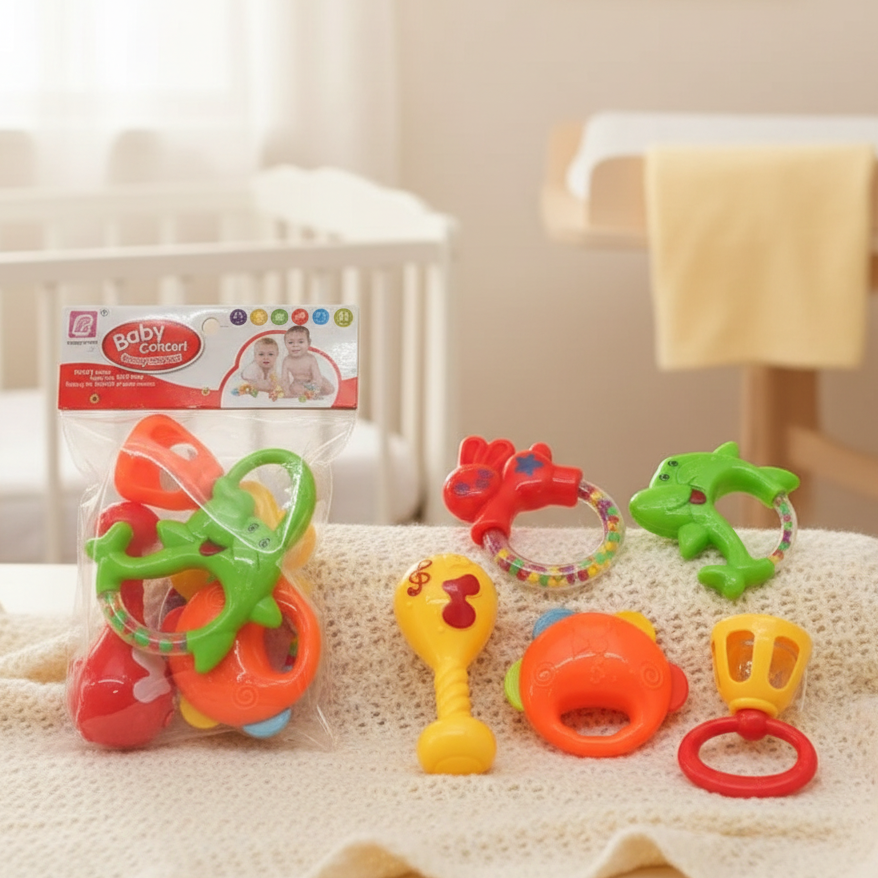 Baby Concert Rattles Play Set Toy (D31)