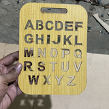 Early Learning Wooden Stencil Board For Kids (pk-003)