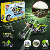 Architect Highway Cruiser 3-in-1 Building Blocks Toy – (129 Pieces | 3109)