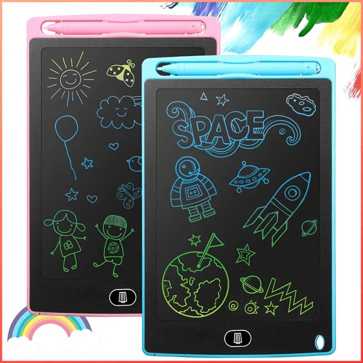 10" LCD Writing Tablet Multicolor Screen Writing Erasable Writing Board - Toynix