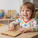 Wooden Signs, Shapes and Puzzles Stencils Set (12Pc)