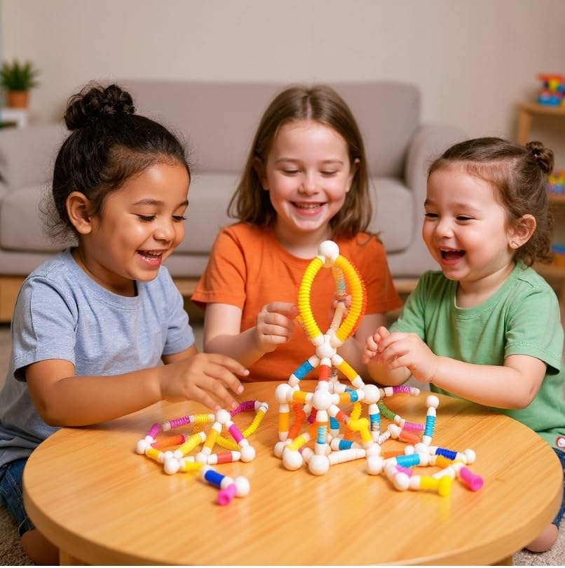 Flexible Magnetic Tube Building Blocks - 36pcs (158-40)