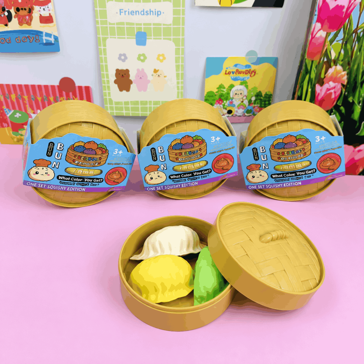 Dumpling Squishy Stress Relief Toy (DS3)