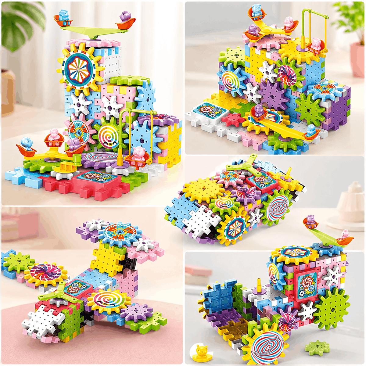 Electric Building Block Gear Toy (83pcs | 6021)