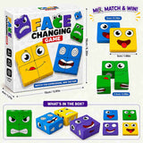 Face Expression Changing Cube Table Game for kids (7077-127)