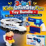 3-in-1 Kids Ultimate Fun Toy Bundle (303-1/648-38/995)