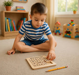 Wooden Learning Number Sliding Math Puzzle For Kids (2025-51)