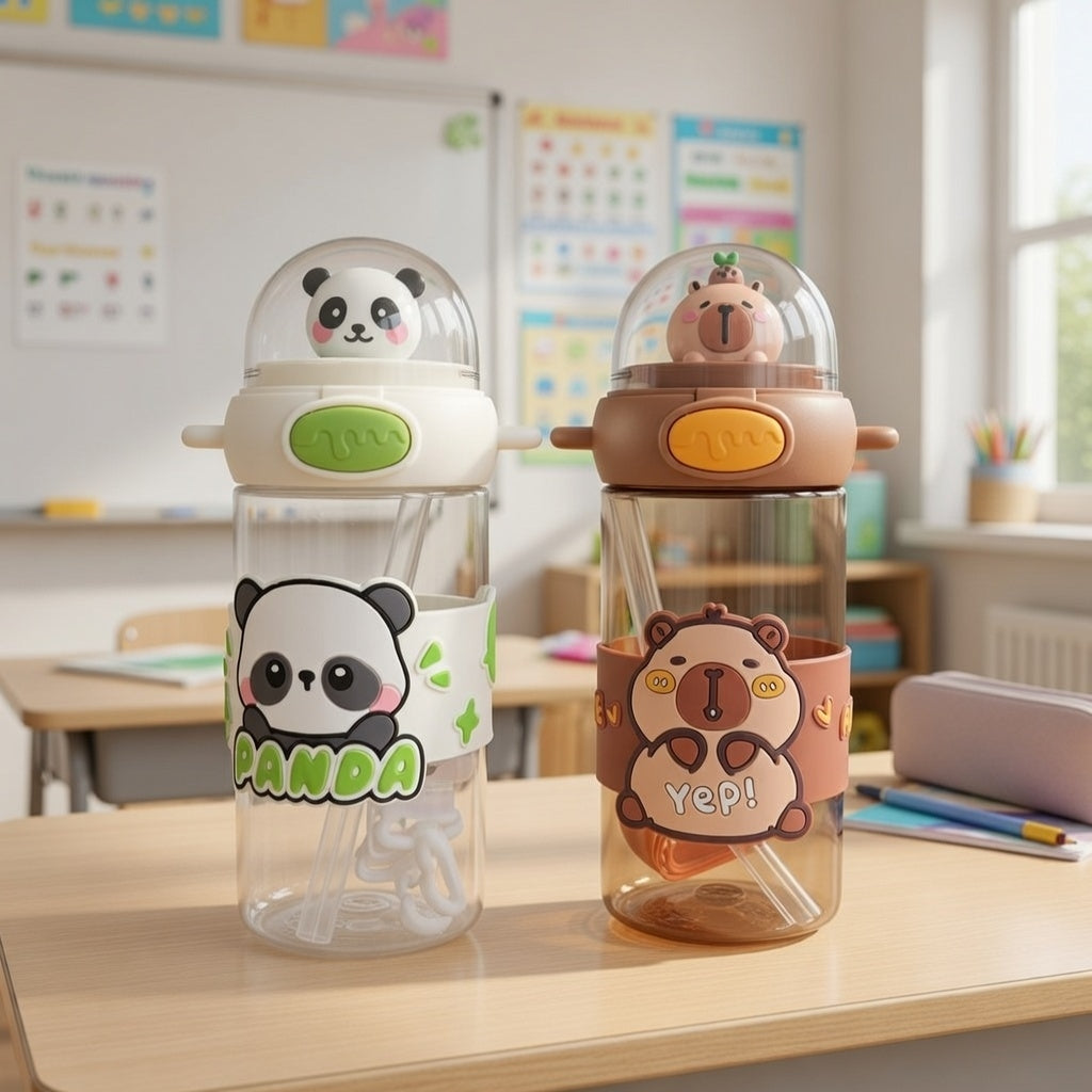 Character Water Bottle For Kids (029-54)