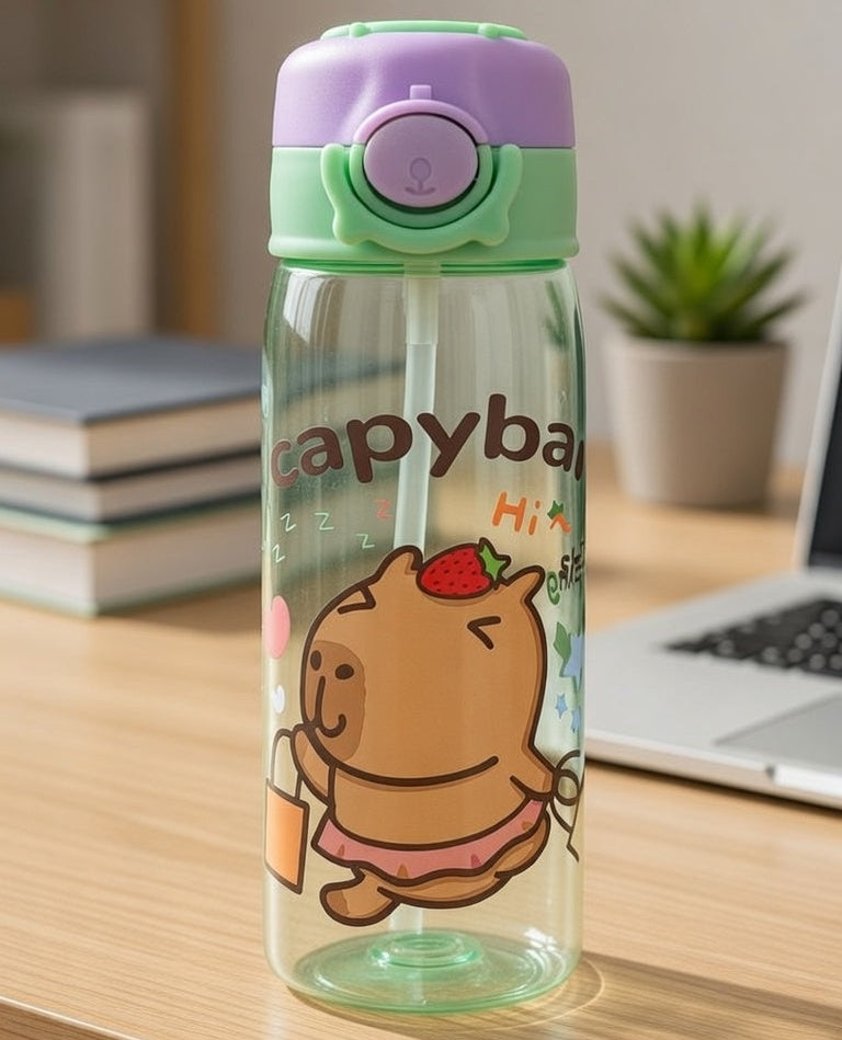 Capybara Friends Kids Water Bottle (029-45)