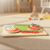 Montessori Shoe Lacing Board – Learn to Tie Shoelaces Training Toy (2025-34)