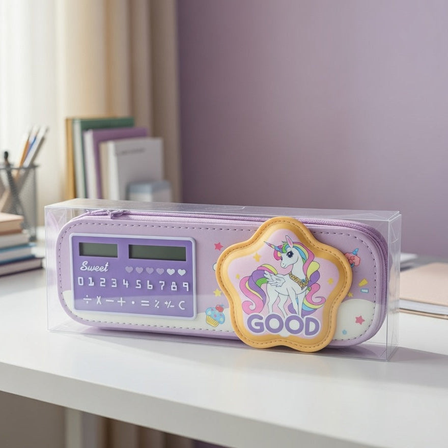 Calculator Geometry Box For Girls (JC-D28066)