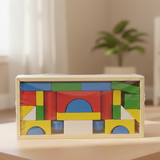 Classic Wooden Building Blocks - 26 Piece Set | 2025-9
