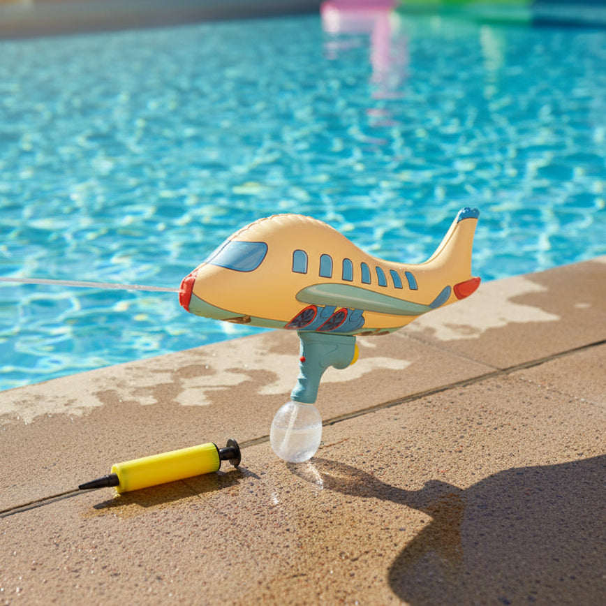 Airplane Electric Water Gun Toy for Kids (X55C)