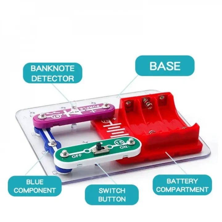 Money Detector LED Science Experiment Kit for Kids (3013)