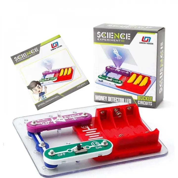 Money Detector LED Science Experiment Kit for Kids (3013)