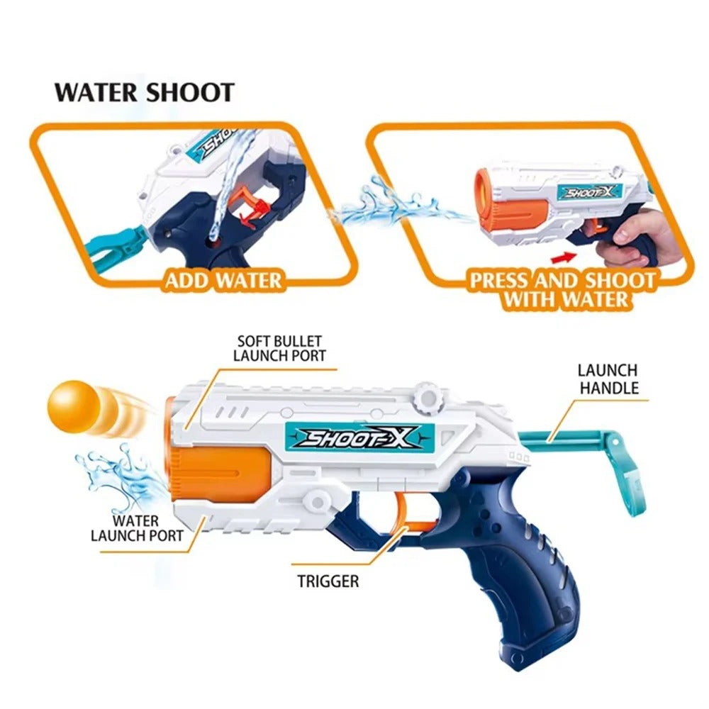 Magic 2 in 1 Shooting & Water Gun (648-31)