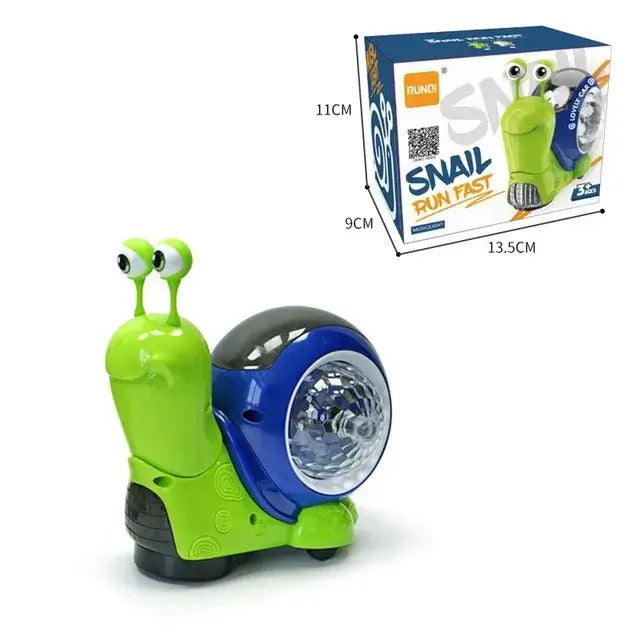 Toddlers Interactive Musical Crawling Snail Toy For kids