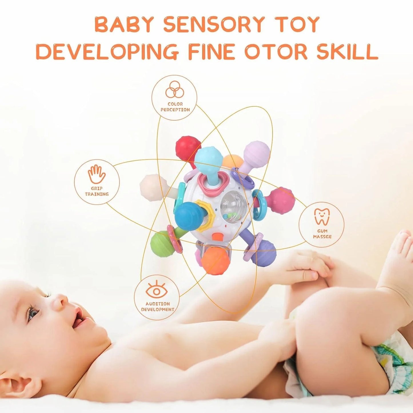 Baby Teether 0-12 Months - Toynix.pk