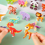 Wooden 3D Animal Puzzles Toys For Kids (Random Design) (2025-33)